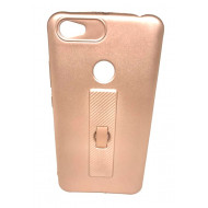 Capa Silicone Gel Com Anel De Dedo Motomo Xiaomi Redmi Note 5a Prime / Note 5a Rosa